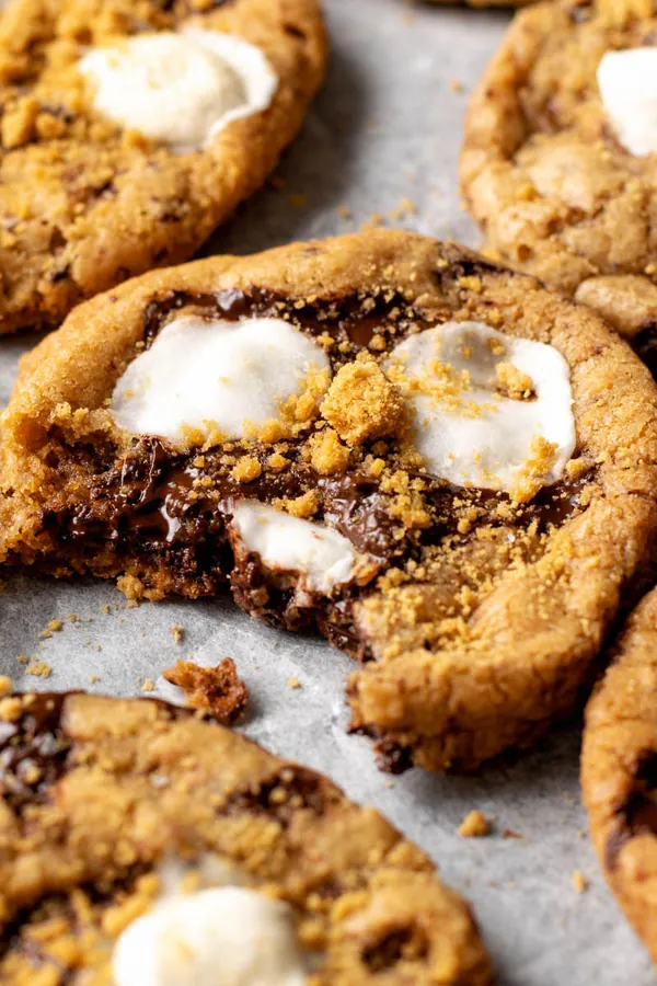 Gluten-Free S'mores Cookies