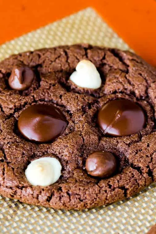 Gluten Free Triple Chocolate Chip Cookies