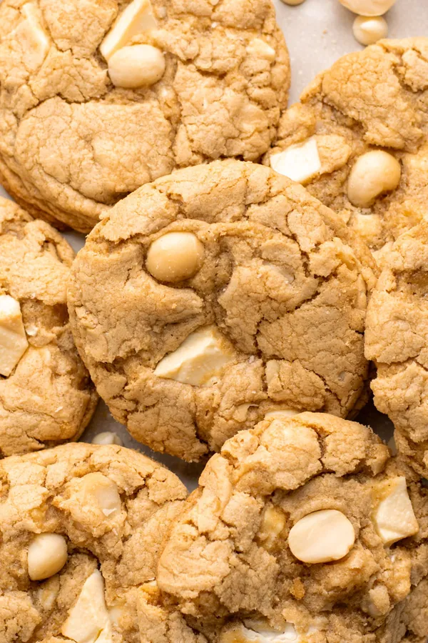Gluten Free White Chocolate Macadamia Nut Cookies