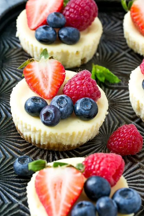 Greek Yogurt Cheesecakes