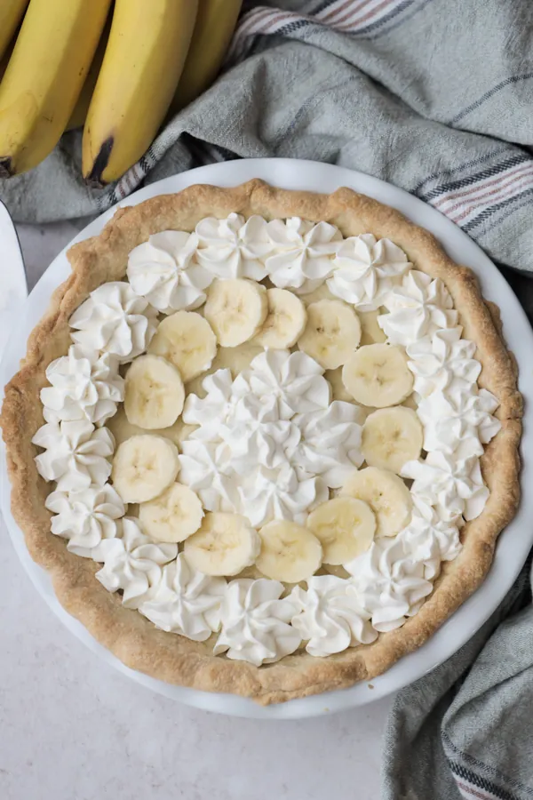 Homemade Banana Cream Pie