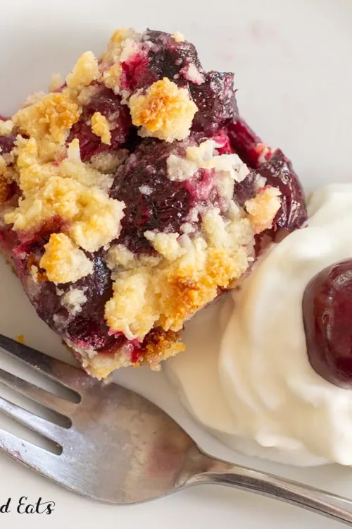 Keto Cherry Pie Bars