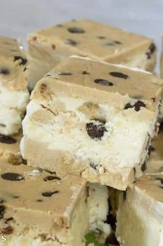 Keto Cookie Dough Ice Cream Sandwiches