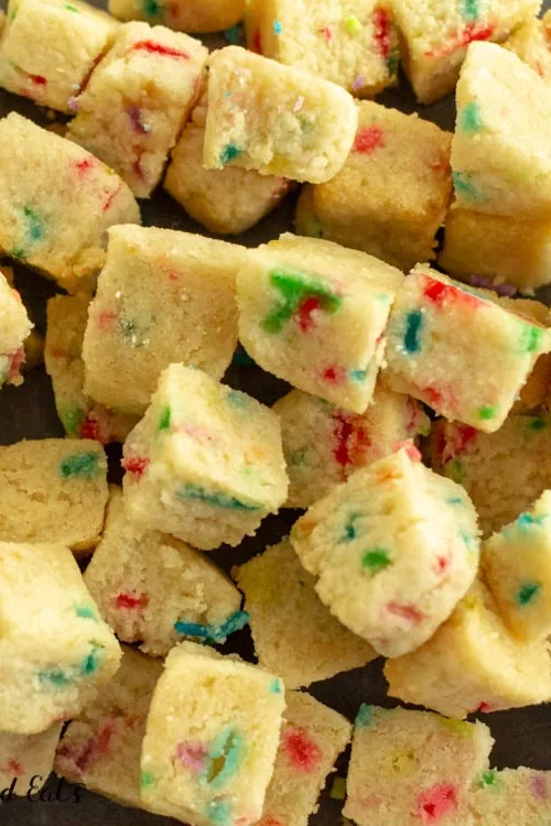Keto Funfetti Cookie Bites