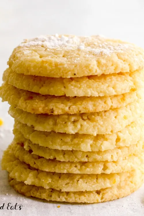 Keto Lemon Cookies