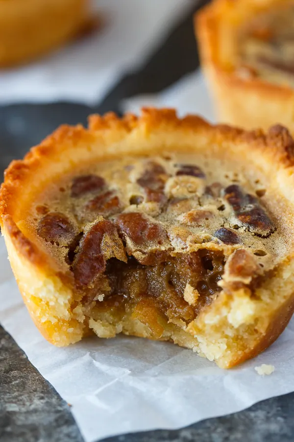 Keto Pecan Butter Tarts