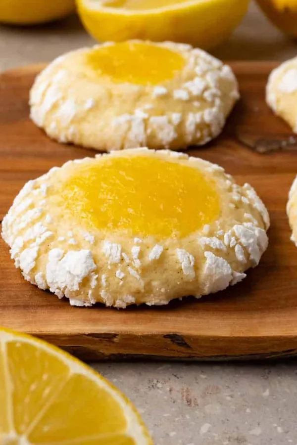Lemon Curd Cookies