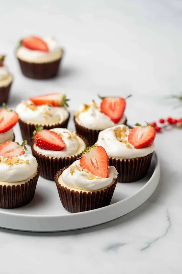 Low Carb Mini Cheesecakes