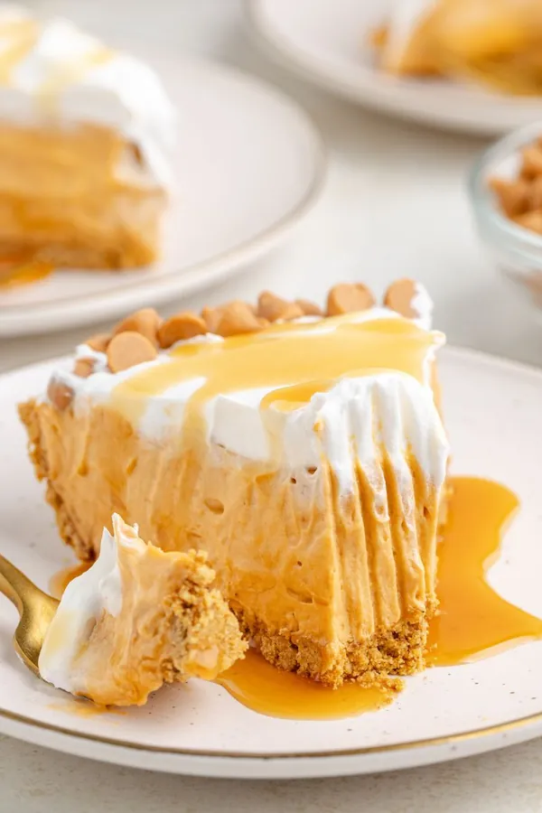 No Bake Butterscotch Pie