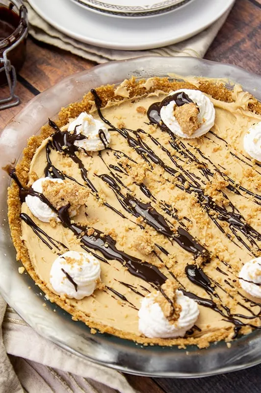 No Bake Peanut Butter Pie Recipe