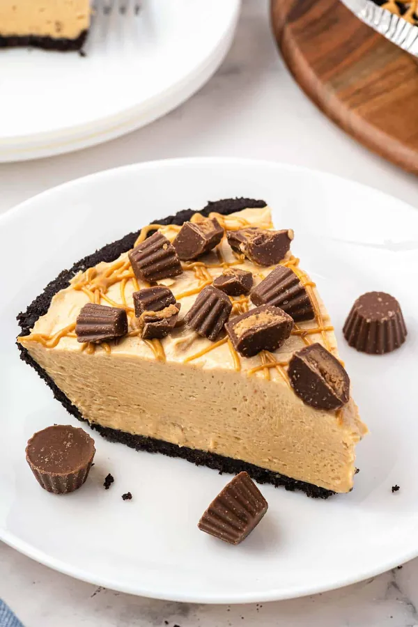 No Bake Peanut Butter Pie