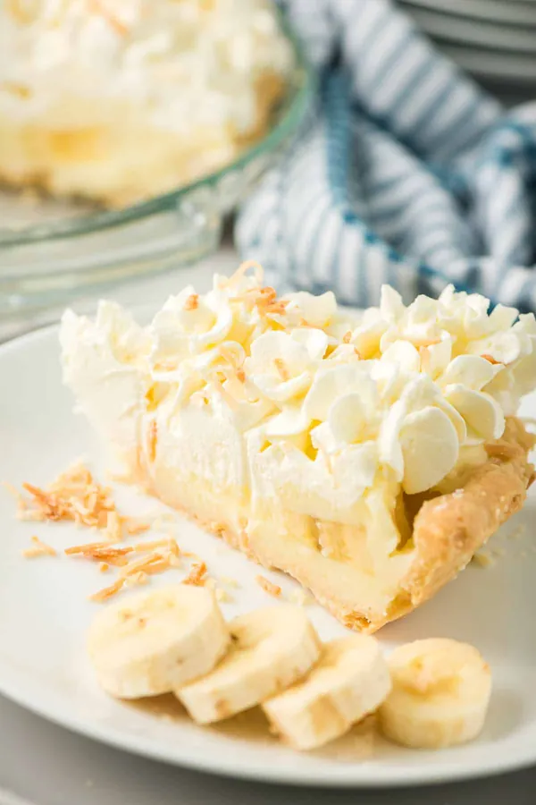 Old Fashioned Banana Cream Pie