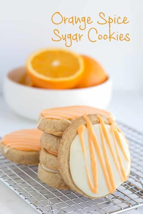 Orange Spiced Sugar Cookies