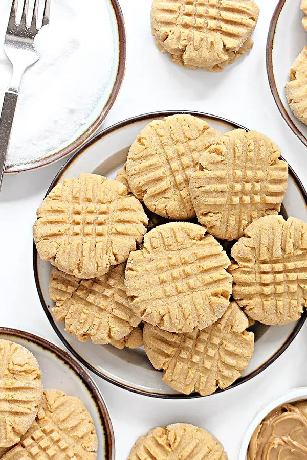 Peanut Butter Cake Mix Cookies