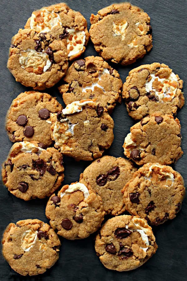 Peanut Butter S'mores Cookies