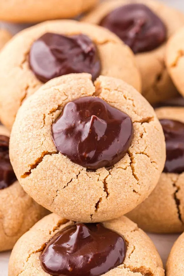 Peanut Butter Thumbprint Cookies