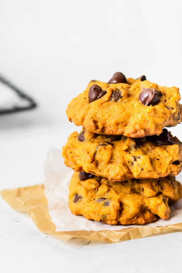 Pumpkin Chocolate Chip Cookies
