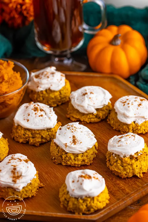 Pumpkin Oatmeal Cookies