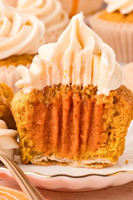 Pumpkin Pie Cupcakes
