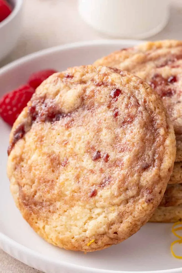 Raspberry Lemon Cookies