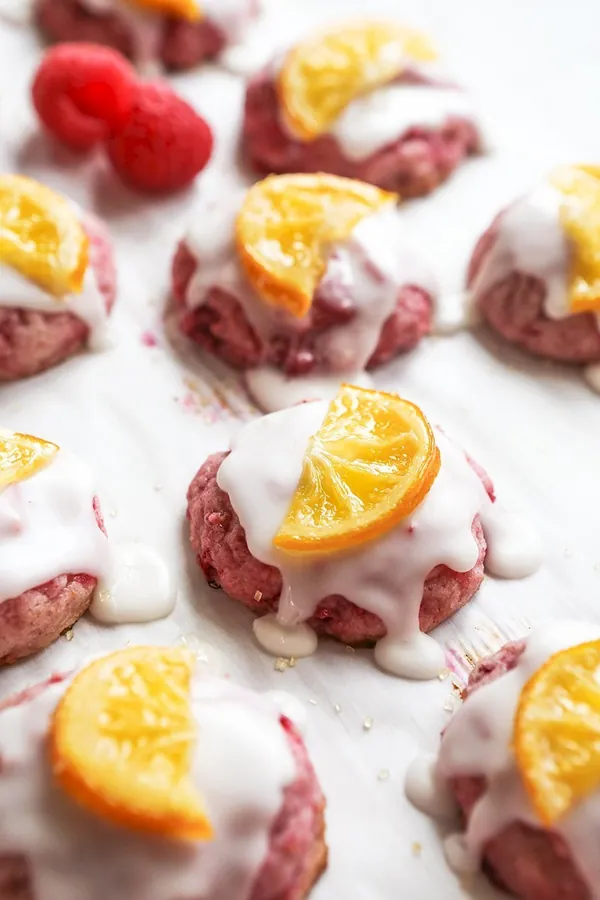 Raspberry Lemonade Cookies