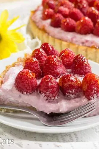 Raspberry Mousse Tart
