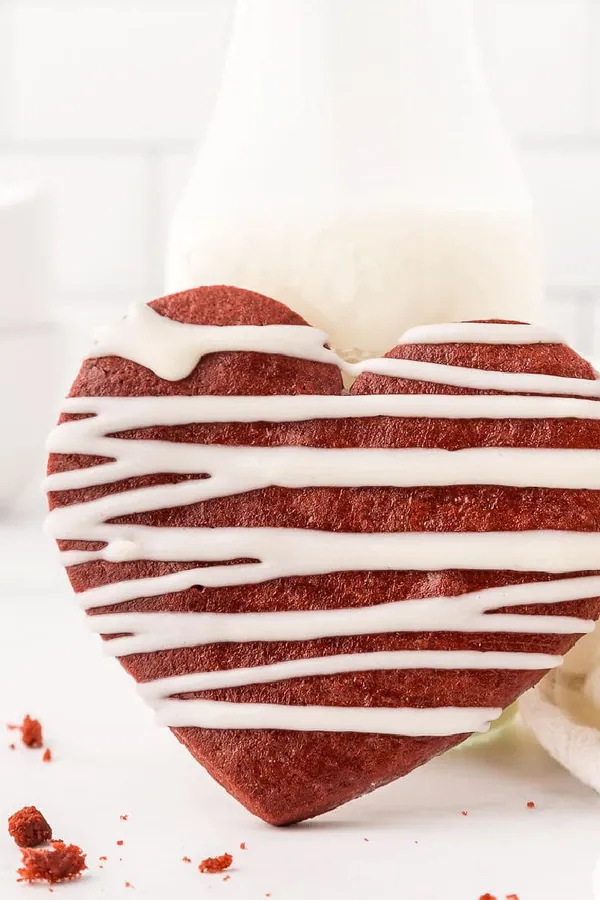 Red Velvet Sugar Cookies
