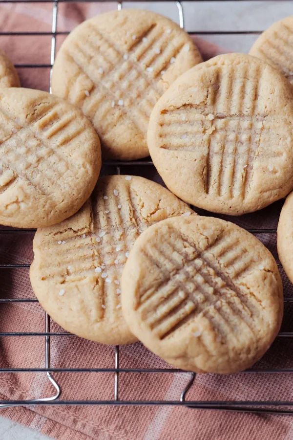 Sourdough Discard Peanut Butter Cookies