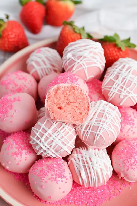 Strawberry Cheesecake Bites Recipe