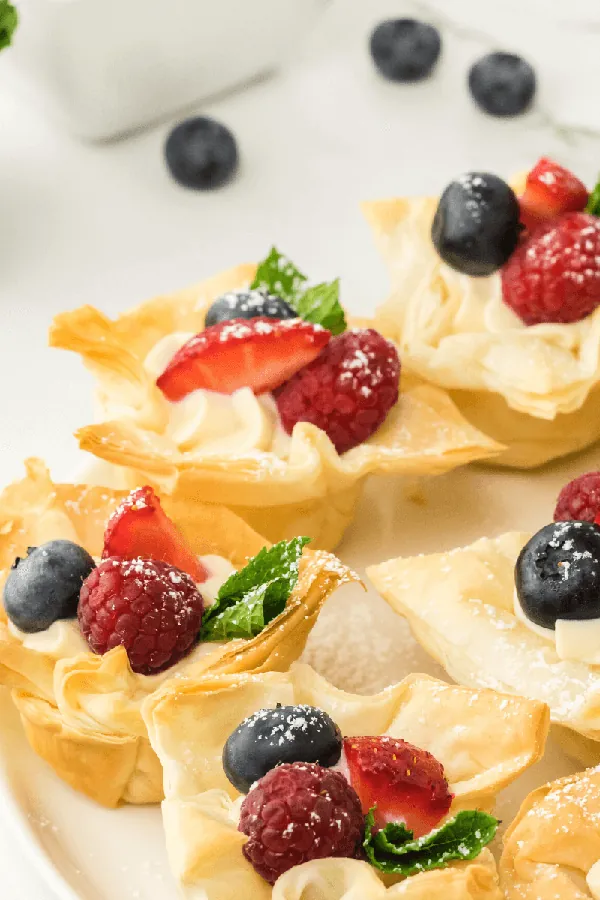 Strawberry Phyllo Dough Dessert