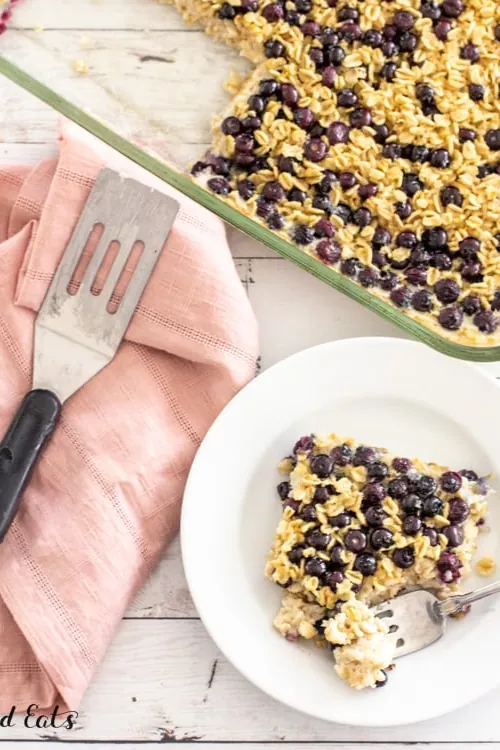 Sugar Free Baked Oatmeal