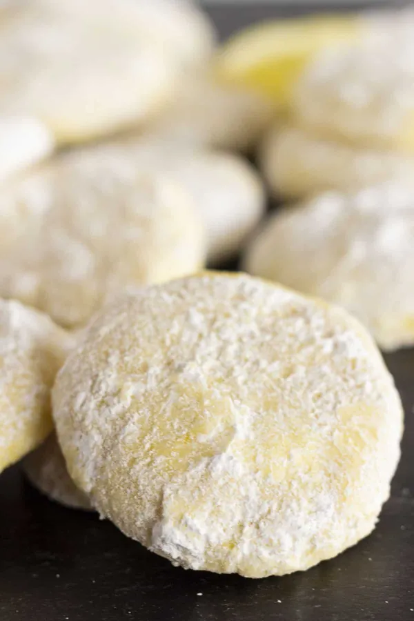 Super Easy Lemon Cooler Cookies