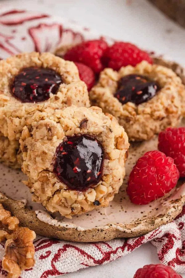 Thumbprint Cookies with Jam