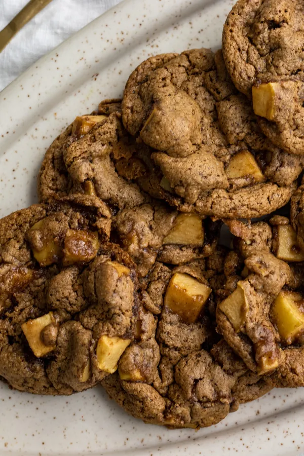 vegan apple pie cookies
