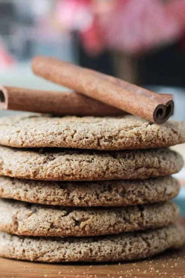 Vegan Cinnamon Cookies with Almond Flour