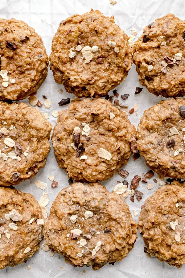 Vegan Peanut Butter Oatmeal Cookies - Easy, Gluten-Free!