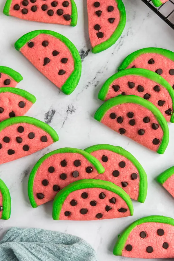 Watermelon Cookies