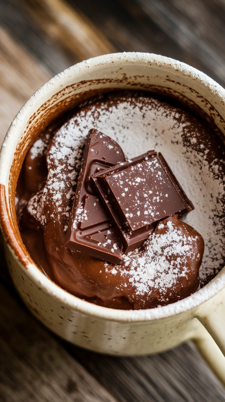 5-Minute Chocolate Mug Cake