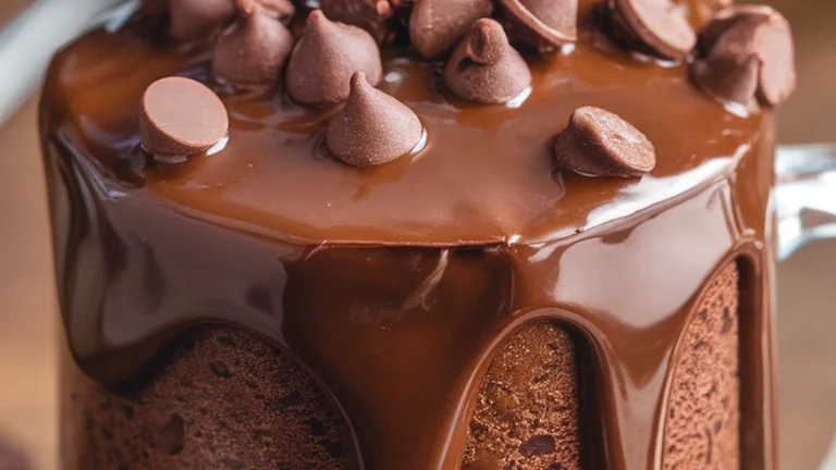 5-Minute Chocolate Mug Cake - Featured