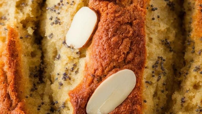 Almond Poppy Seed Loaf - Featured