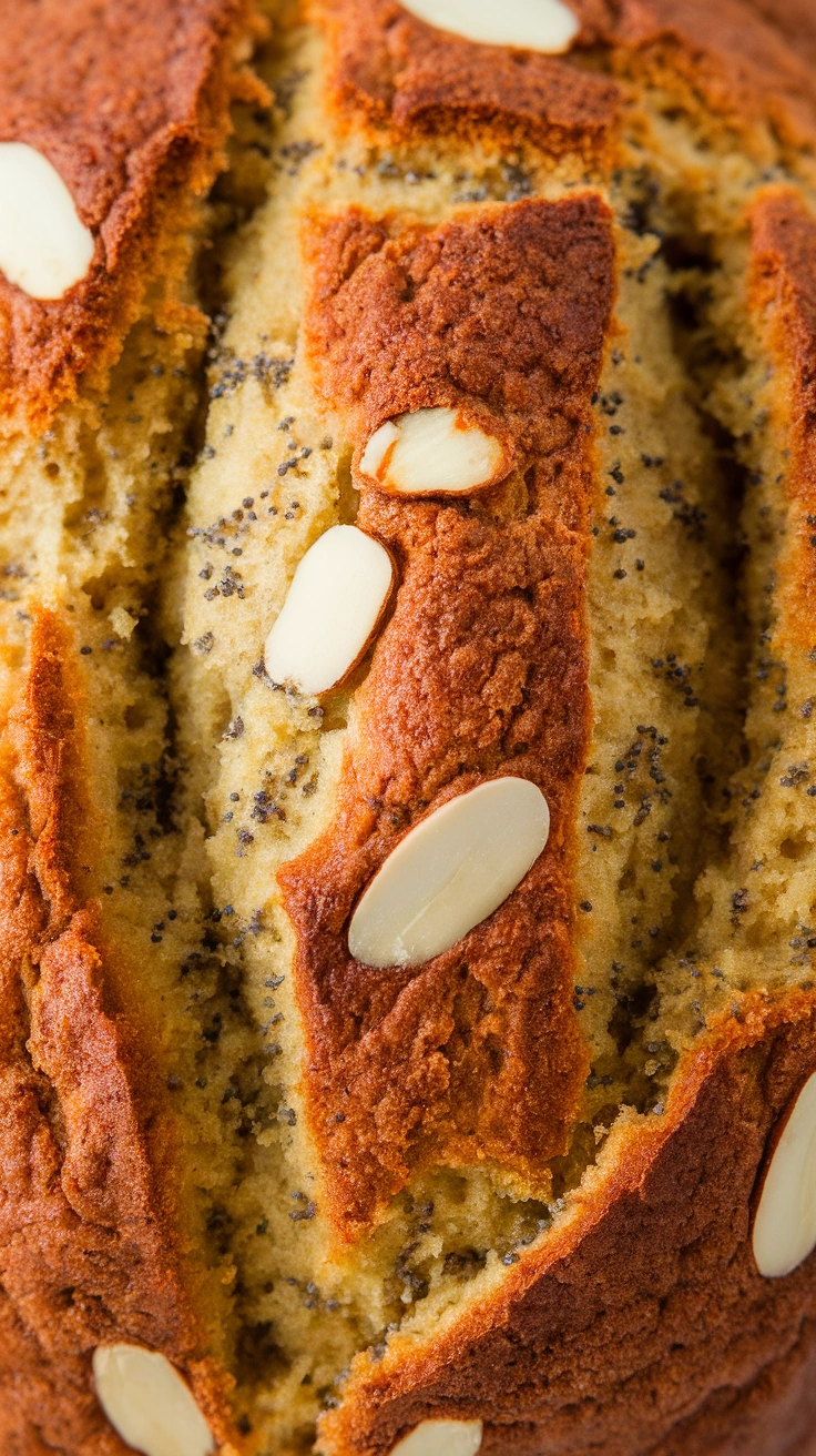 Almond Poppy Seed Loaf