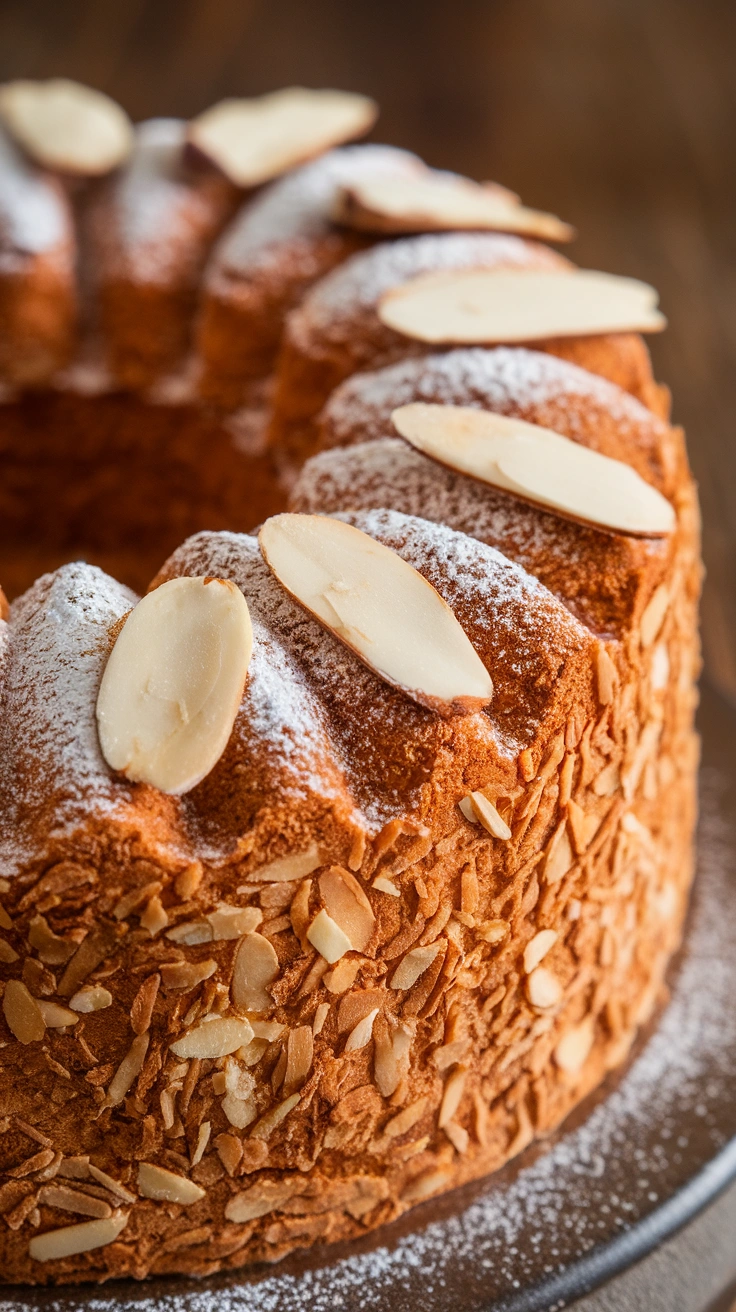 Almond Vanilla Tea Cake