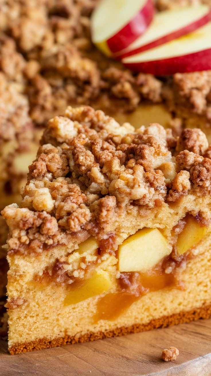 Apple Cinnamon Crumb Cake