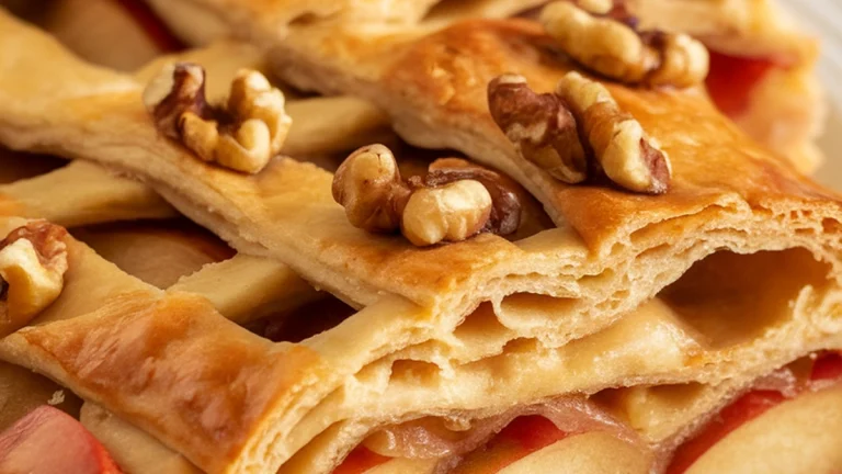Apple Walnut Strudel - Featured