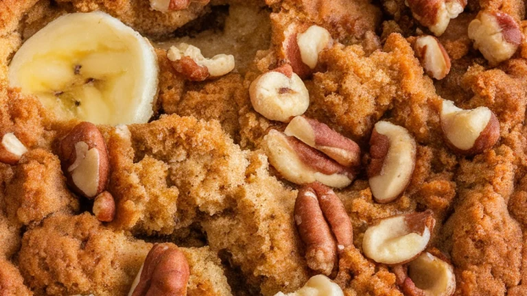 Banana Nut Coffee Cake