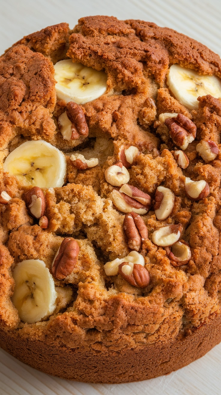 Banana Nut Coffee Cake
