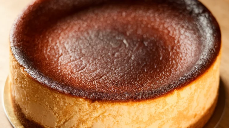Basque Burnt Cheesecake - Featured