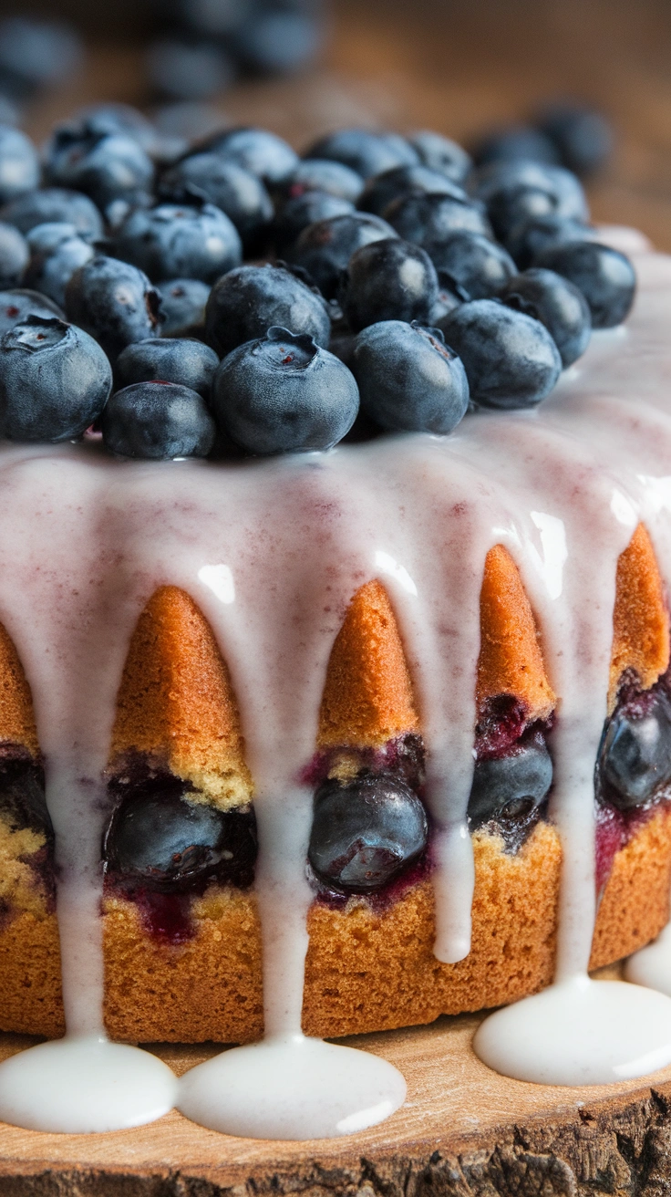 Blueberry Buttermilk Cake