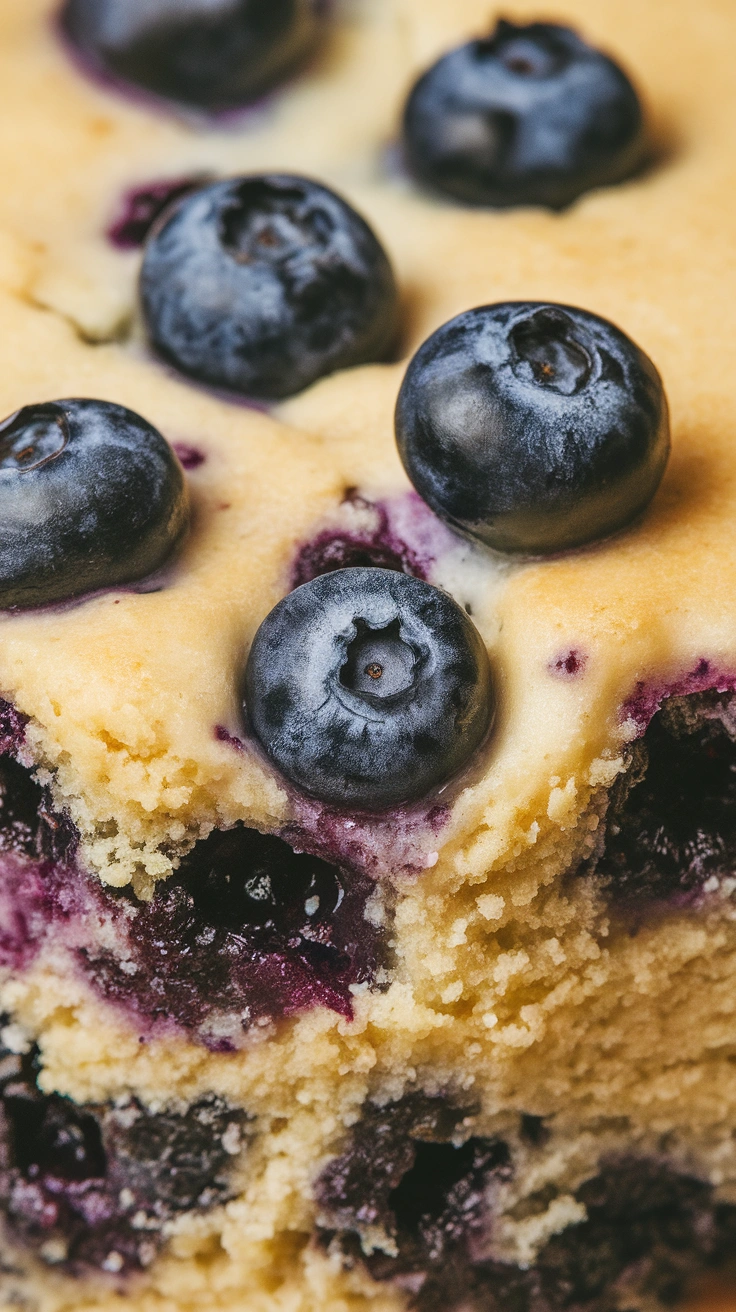 Blueberry Yogurt Cake