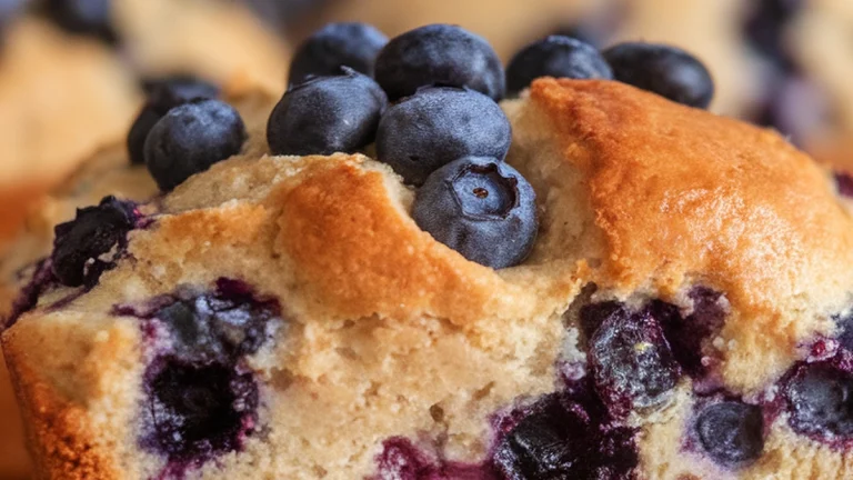 Blueberry Yogurt Loaf - Featured